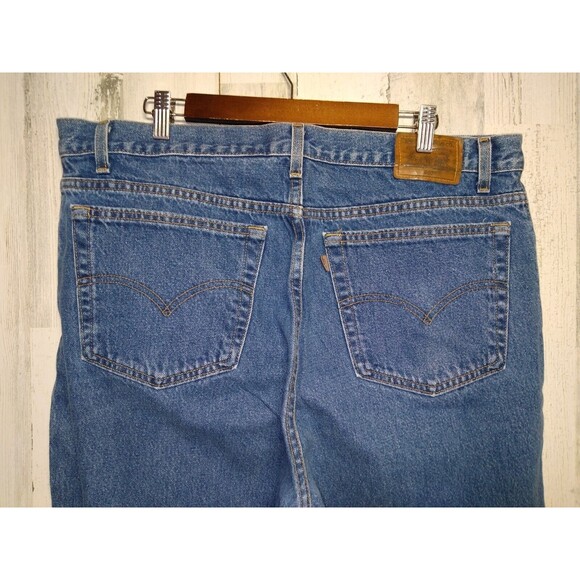VINTAGE Levis 540 Relaxed Fit Jeans Mens 40x32 Blue Denim - Picture 6 of 9